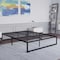 Flash Furniture 14 Inch Full Metal Platform Bed Frame/Steel Slats MP-XU-BD10001-F-BK-GG - alternate 1